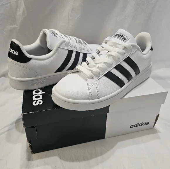 Adidas Grand Court Cloudfoam Sneakers - Picture 1 of 11